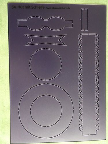 Karin Jittenmeier Ideen Mit Herz Design Schablonen Grusskarte Umschlag Aufsteller Kaufen Bei Hood De