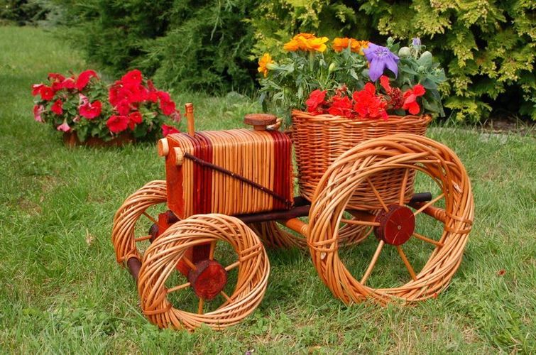 Korbgeflecht, Rattan, Körbe, Pflanzkorb, Pflanzkasten kaufen bei Hood.de