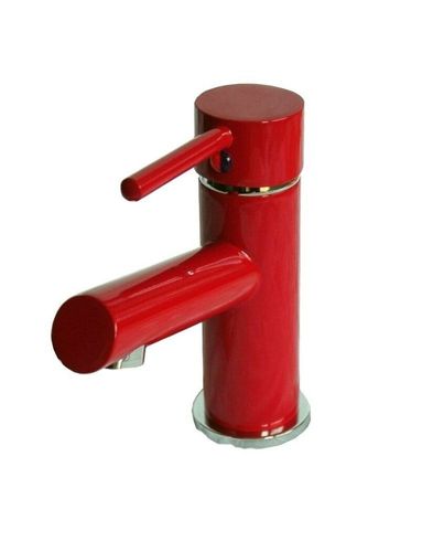 Waschtisch, , Bad, Wasserhahn, Armatur, rot + Excenter kaufen bei Hood.de