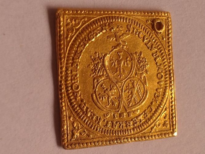 Original Dukatenklippe 1700 3 47g Gold Nurnberg Lammdukat Lammpragung Kaufen Bei Hood De