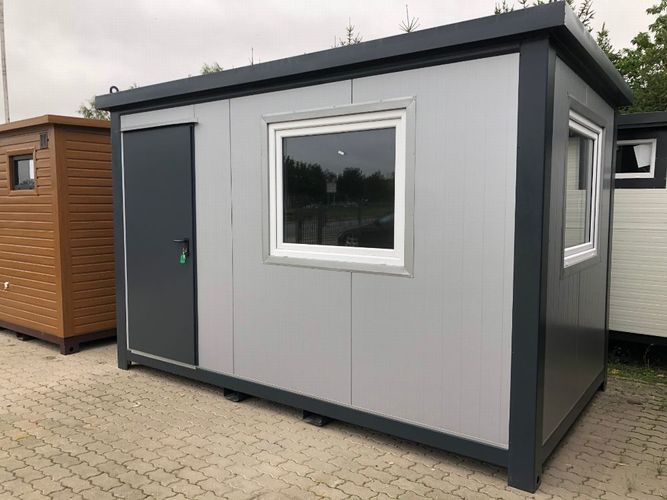 Container Bürocontainer, Gartenhaus, Gerätehaus, 4x2,2Meter Sofort