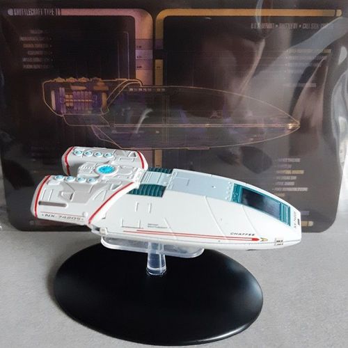 Star Trek Starship Collection Shuttle #3 the Type 10 Defiant EAGLEMOSS Eng OVP