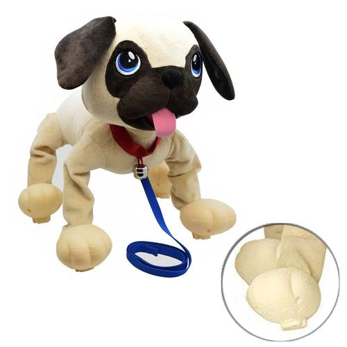 Boogie Laufender Hund Dalmatian, Braune Hund an der Leine Spielzeug