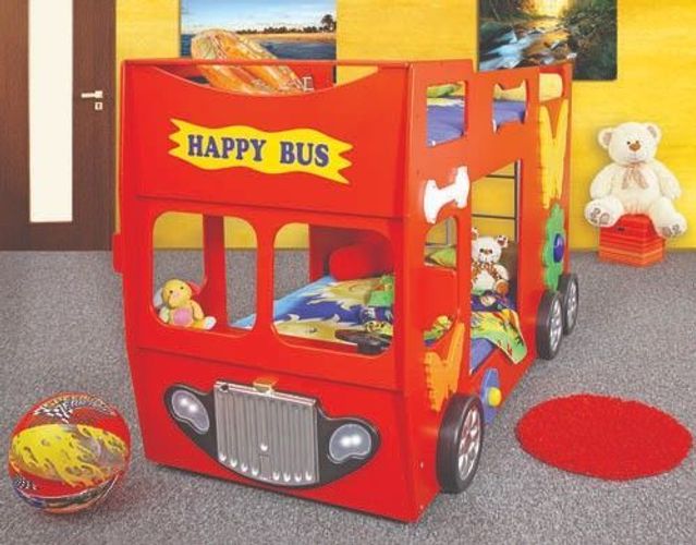 Kinder Kinderzimmer Hochbett Etagenbett Bus Bett