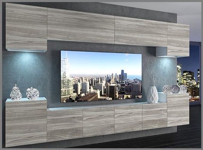 Wohnwand Im 4 , Farbe wählbar kaufen bei Hood.de