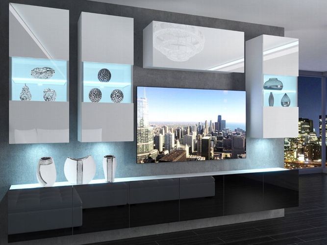 Wohnwand Im 5 Farbe wählbar kaufen bei Hood.de