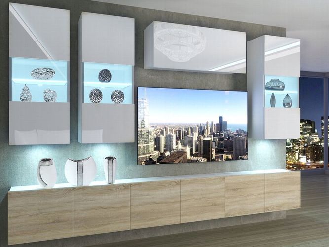 Wohnwand Im 5 Farbe wählbar kaufen bei Hood.de