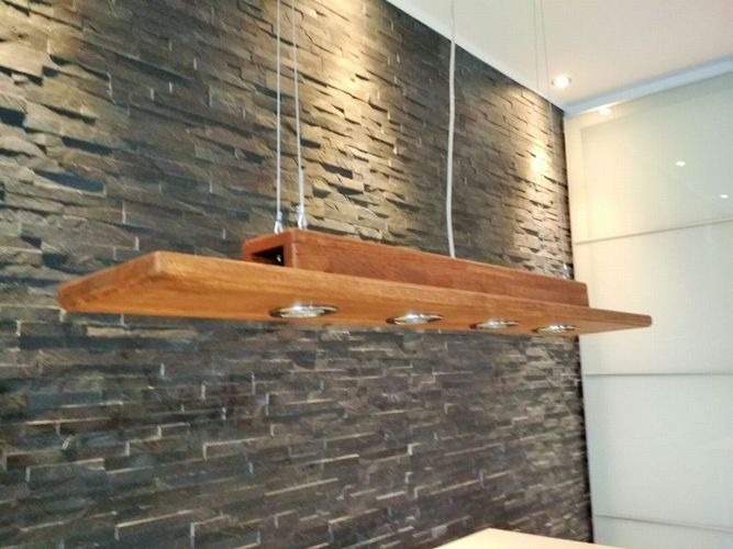 hängeleuchte led holz