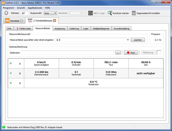 Carport diagnose lizenzdatei download