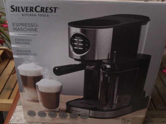 Silvercrest® Espressomaschine SEMM 1470 A1 mit Kaffee & Espressomaschinen kaufen, Elektrogeräte bei Hood
