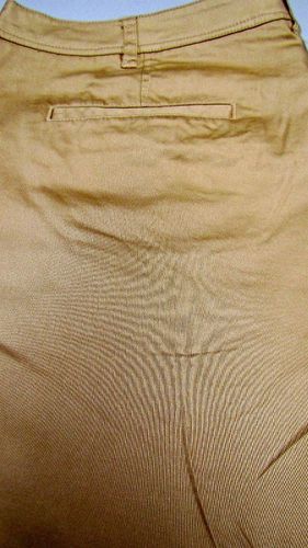 52 56 NEU Damen Stretch Stoff Chino Hose uni crem sand beige Übergröße große Gr