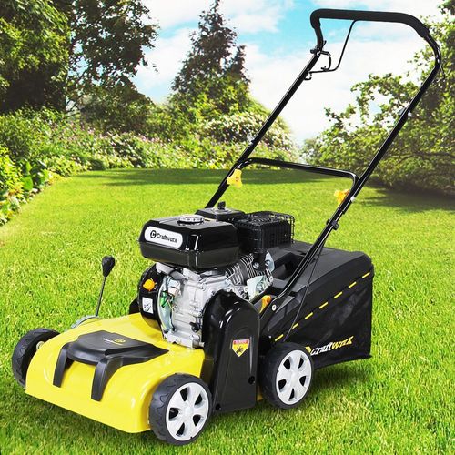 Craftfull 2in1 Benzin Vertikutierer Rasenlufter 196 Ccm 38 Cm