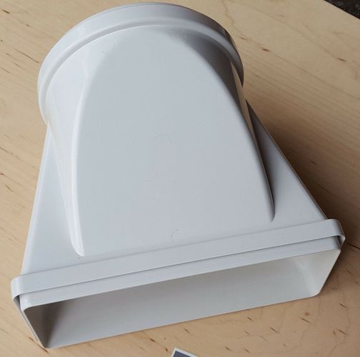 VentilationNord Mauerkasten ⌀150 Für Dunstabzug – Edelstahl Mit Rückstauklappe