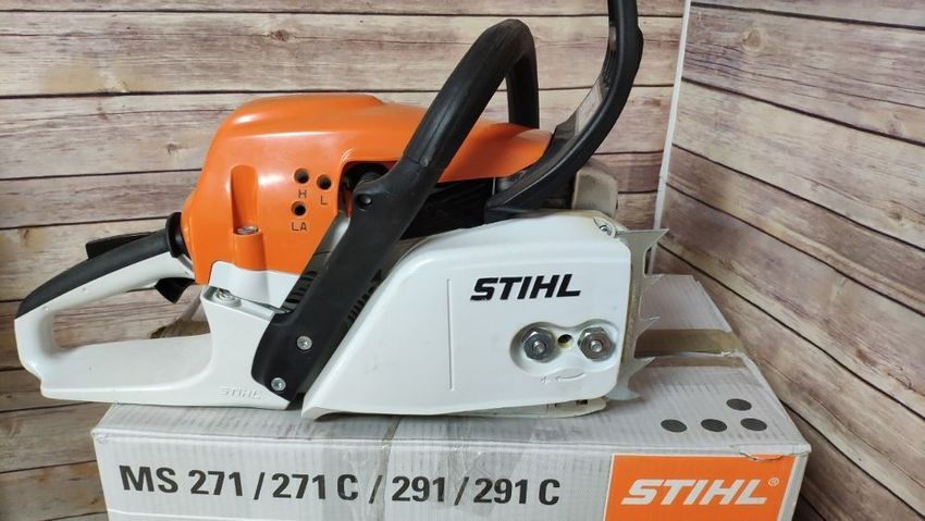NEU STIHL MS 271 Kettensäge Motorsäge mit 40 cm 1x Schwert 2x Ketten