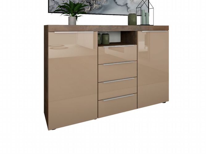 Kommode Hochglanz Cappuccino 2021 Kommode Hochglanz Cappuccino 2021