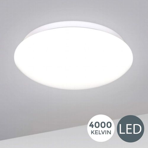 Led Deckenlampe Deckenleuchte 28cm 12w Wohnzimmer Design Lampe Leuchte 230v Weiss Kaufen Bei Hood De