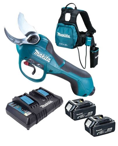 Makita AkkuRebschere DUP361PT2 2x18V Astschere Obstbau Forstwirtschaft