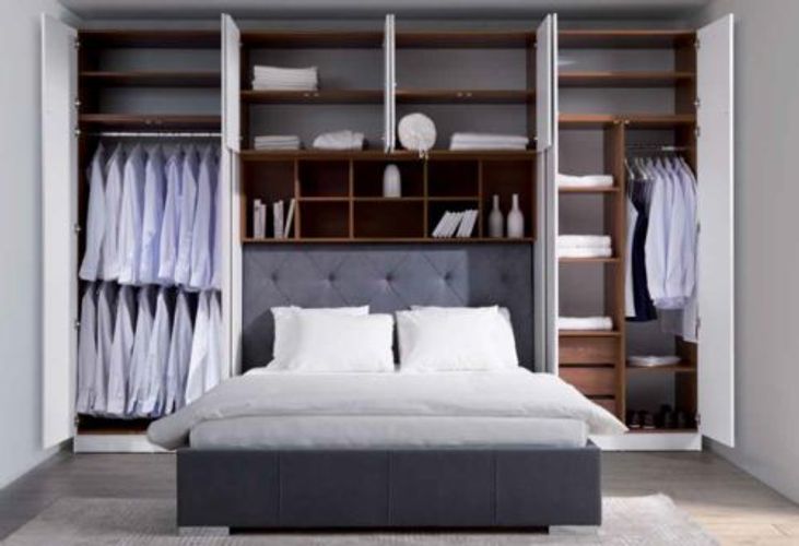 Schrank Bett Betten Wandschrank Polster Schränke Kleiderschrank Schlafzimmer Neu kaufen bei Hood.de