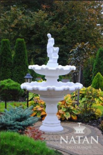 Zierbrunnen Springbrunnen Figur Brunnen Dekoration Garten Fontaine Teich197cm Kaufen Bei Hood De