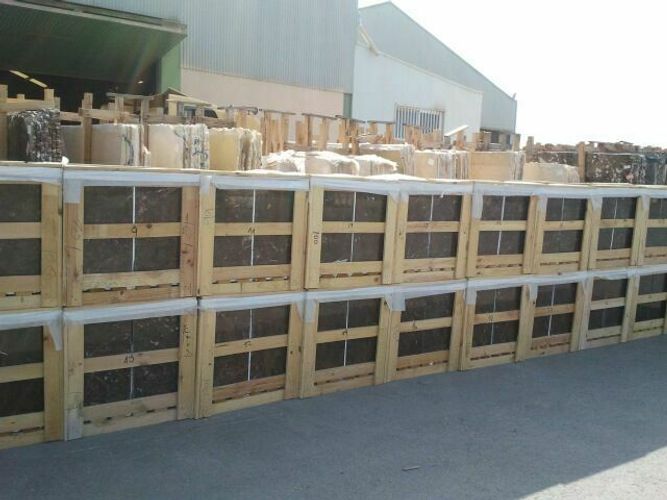 Marmorboden 17m² Set Boden Naturstein Luxus Fliesen Stein Marmor