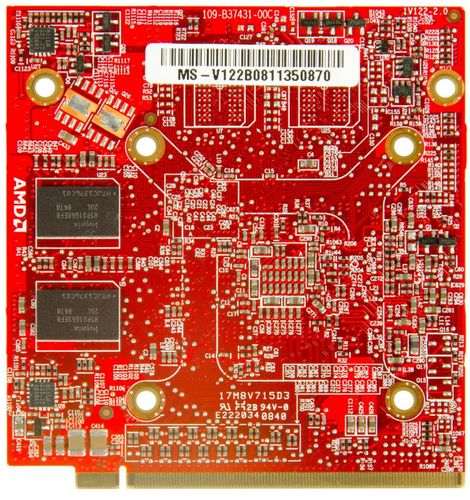 Laptop Grafikkarte Ati Radeon Hd3470 216 Vg m06 003 Mxmii Kaufen Bei Hood De