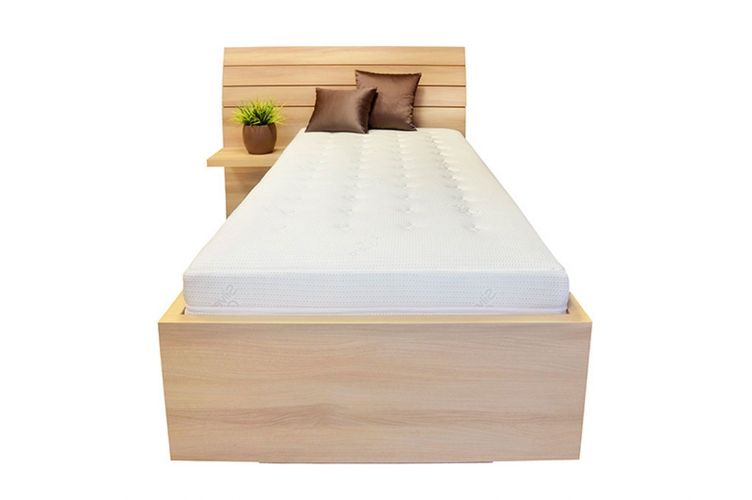 Schwebendes Bett Rielle Eiche Hell 90x190 Links Kaufen Bei Hood De