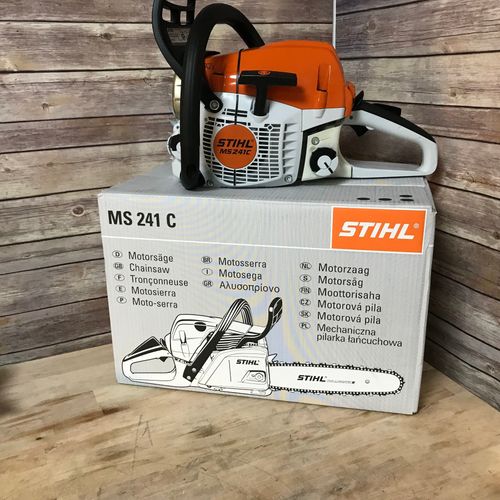 Neu Stihl Ms 241 C M Kettensage Motorsage Mit 40 Cm 1x Schwert 1x Kette Wow Angebot Kaufen Bei Hood De