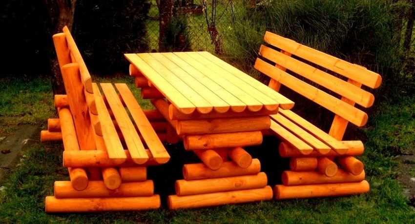 Neu Holz Gartenmöbelsets, Terrassenset, POL, Farbe wählbar kaufen bei