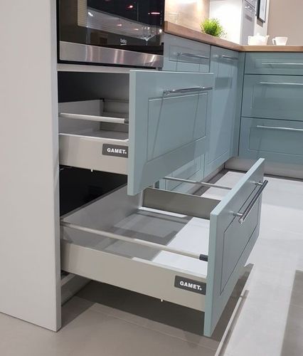 Hochschrank für Backofen und Mikrowelle 60 cm , mit 2- Schubkästen