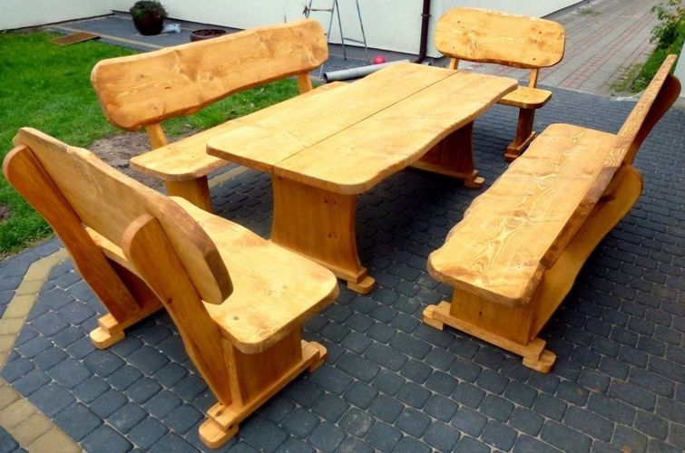 Neu Holz Gartenmöbel, Terrassensets, Für 12 Personen