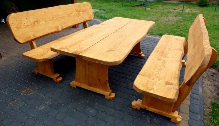 Neu Holz Gartenmöbel, Terrassenset, B + 810, Farbe wählbar kaufen bei
