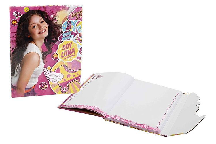 Disney Soy Luna Secret Diary Tagebuch Notizbuch mit Magnet Buch Book