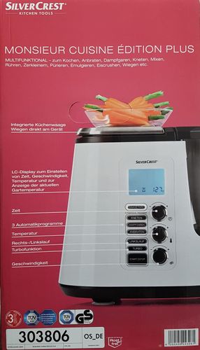 Küchenmaschine Monsieur Cuisine Édition Plus Skmk 1200 C3 2021 Küchenmaschine Monsieur Cuisine Édition Plus Skmk 1200 C3 2021