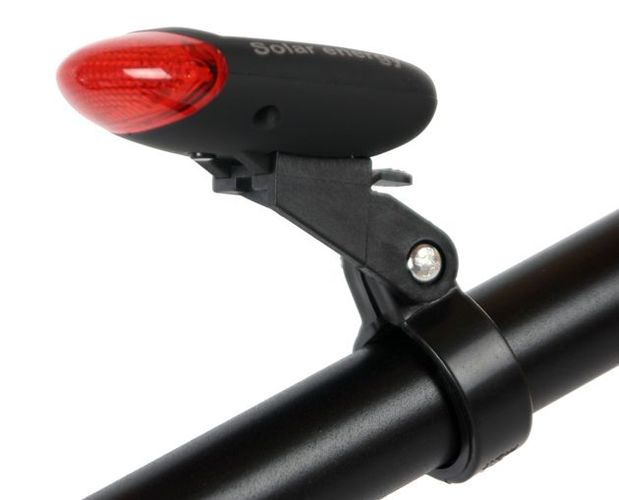 SOLAR Fahrrad LED Rückleuchte Rücklicht Lampe licht