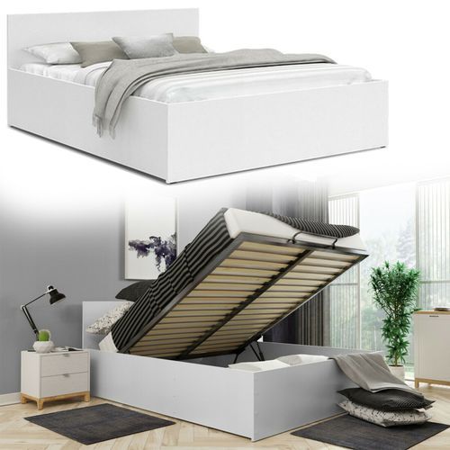 Bett Mit Lattenrost Jugendbett Doppelbett Mit Ohne Matratze Bettkasten Kaufen Bei Hood De