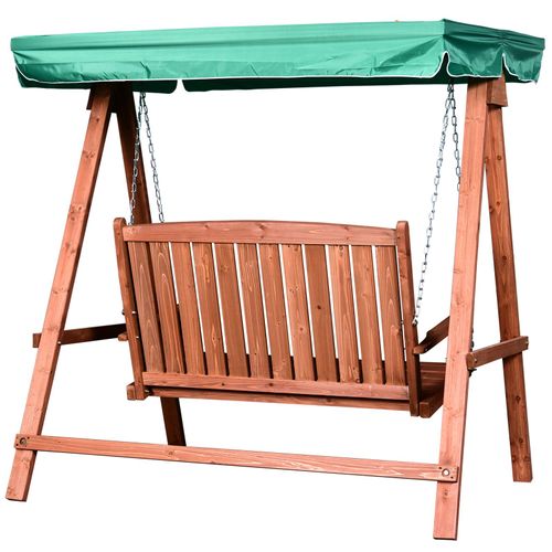 Outsunny® Gartenschaukel für 2 Personen Hollywoodschaukel Schaukelbank