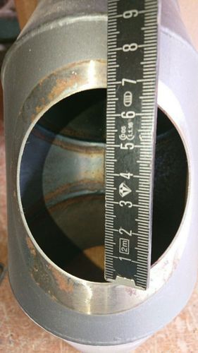 Reinigungsdeckel zum nachträglichen Einbau Rauchrohr Kamin Ofenrohr