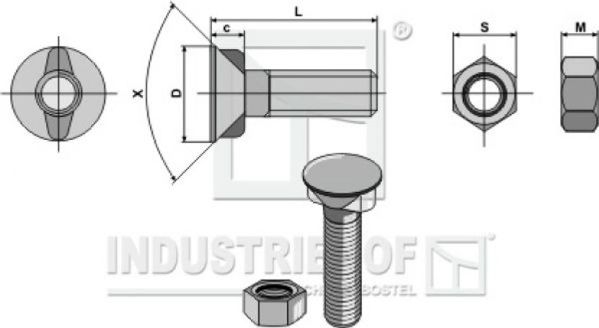 33.0057.28 Streichblech-Hinterteil - 14“ - 20“ - links (Kverneland