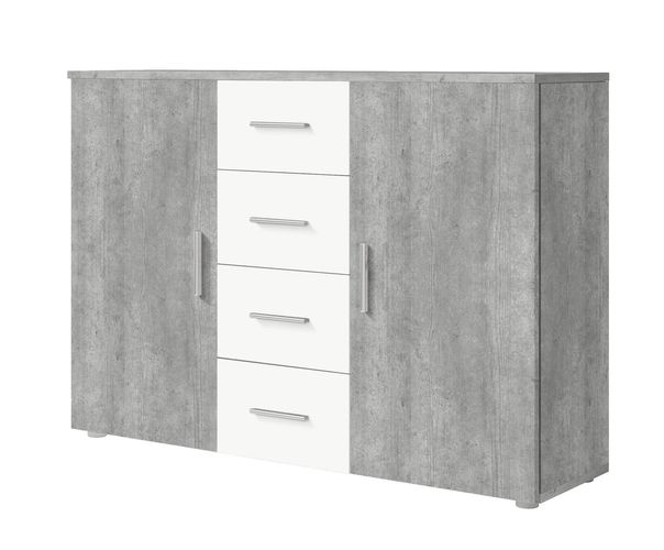 Schlafzimmer Set 5 tlg Ontario inkl. Doppelbett 160cm und Schrank 228cm