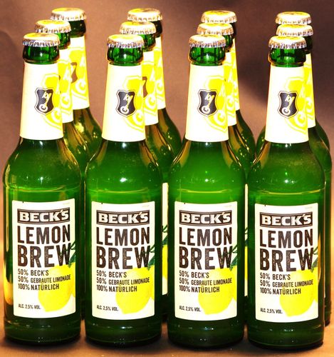 12 Flaschen Becks Lemon Brew In Der 0 33 Ltr Flasche Kaufen Bei Hood De