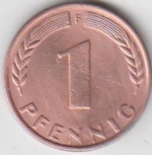 BRD 1 Pfennig 1948 F Bank Deutscher Länder aus dem Umlauf ...