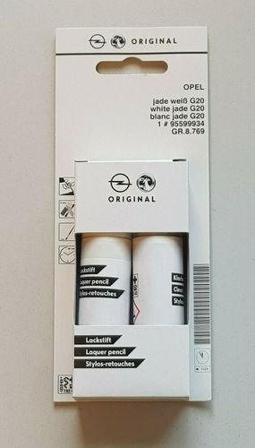 60 42 100ml Opel Lackstift Jade Weiss G G2o Lack Pinsel Stift Kaufen Bei Hood De