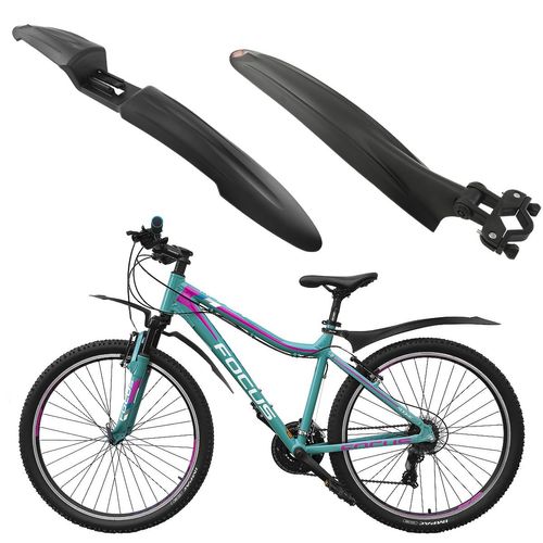MidGard Fahrrad Schutzblech Bike Kotflügel Set für vorne und hinten für 24-29 Zoll 