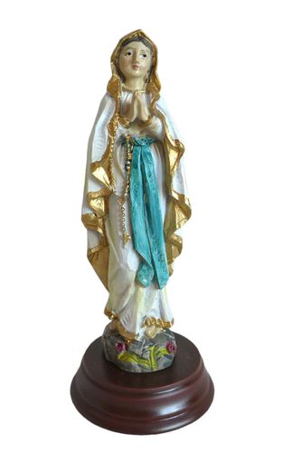 Mini Heiligenfigur Maria 13 cm Betende Hände Marienstatue Muttergottes Figur