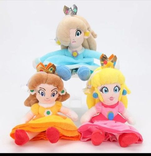 3 Super Mario Prinzessin Set Peach Daisy Rosalina Spielzeug Plusch Figuren Stofftiere Kaufen Bei Hood De