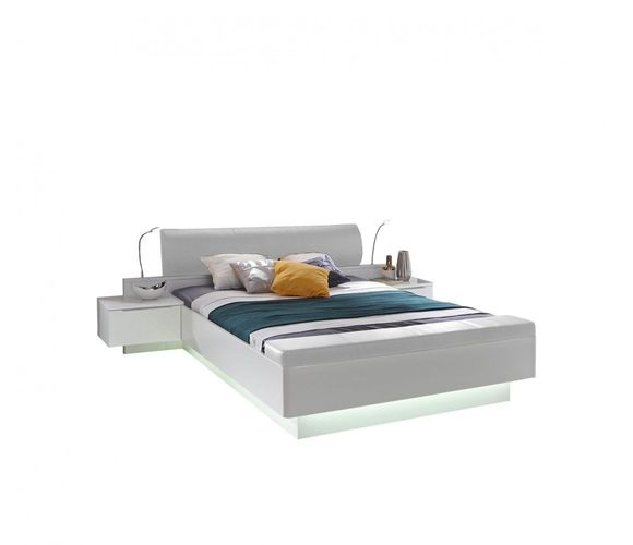 Schlafzimmer komplett Weiß Hochglanz Story 200cm kaufen bei Hood.de