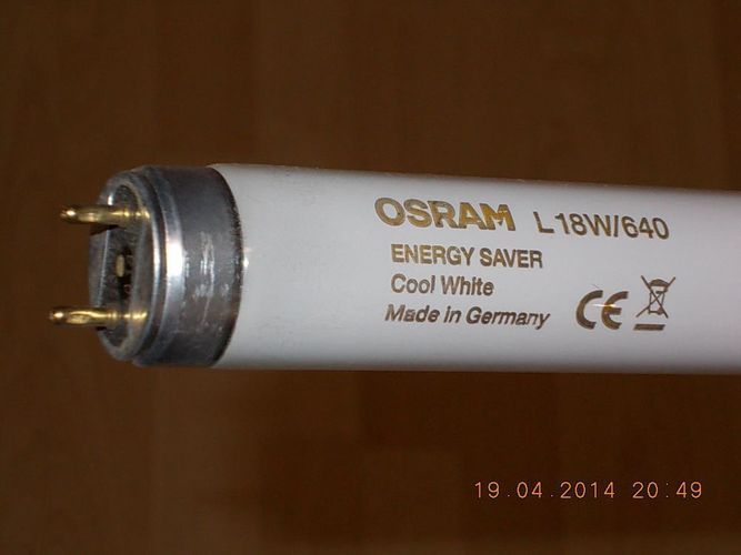 Starter + aktuelles Osram Modell ersetzt L 18w/640 Energy Saver Cool ...
