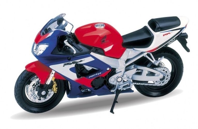 Honda CBR 900RR Fireblade, Welly Motorrad Modell 1:18, Neu ...