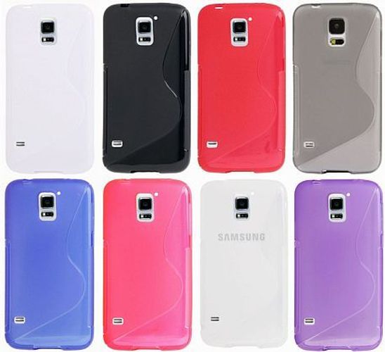 Silikon S Line Schutzhulle Tasche Case Etui Cover Hulle Schale Samsung Galaxy S5 Mini Kaufen Bei Hood De