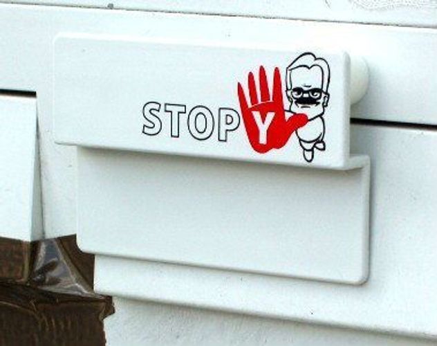 Briefkastenklappensperre Stopy